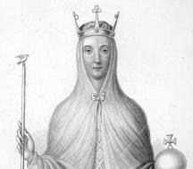 Adeliza of Louvain portrait