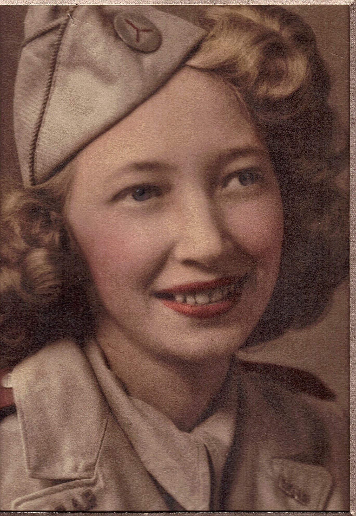 Evelyn Miller Smith 1950 ish Civil Air Patrol