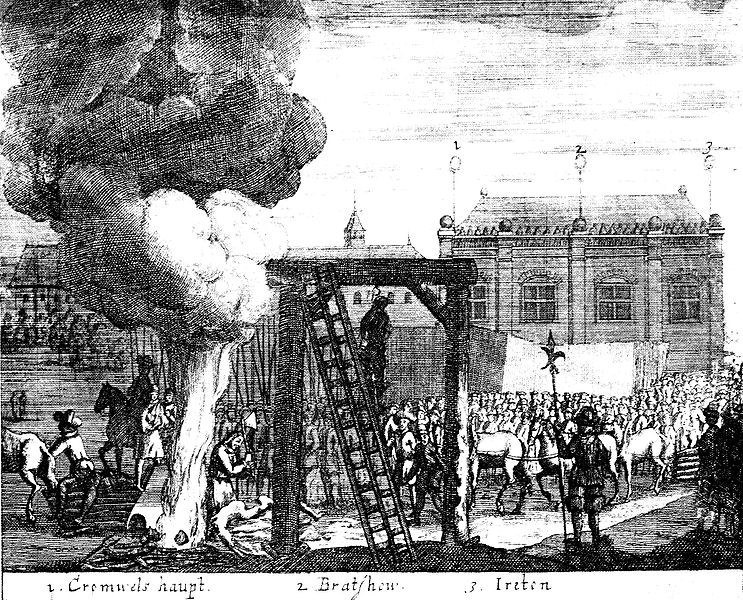 Execution of Cromwell, Bradshaw and Ireton