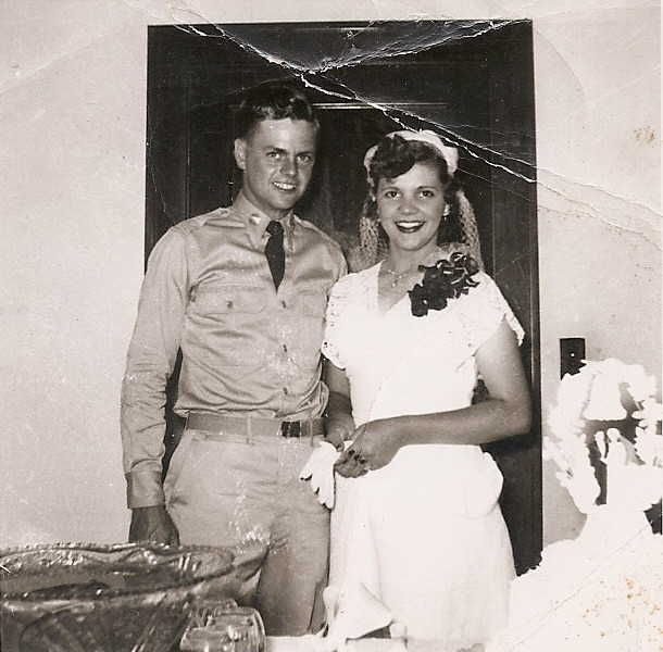 Wedding-GRIFFON Lois and Webb 19510601