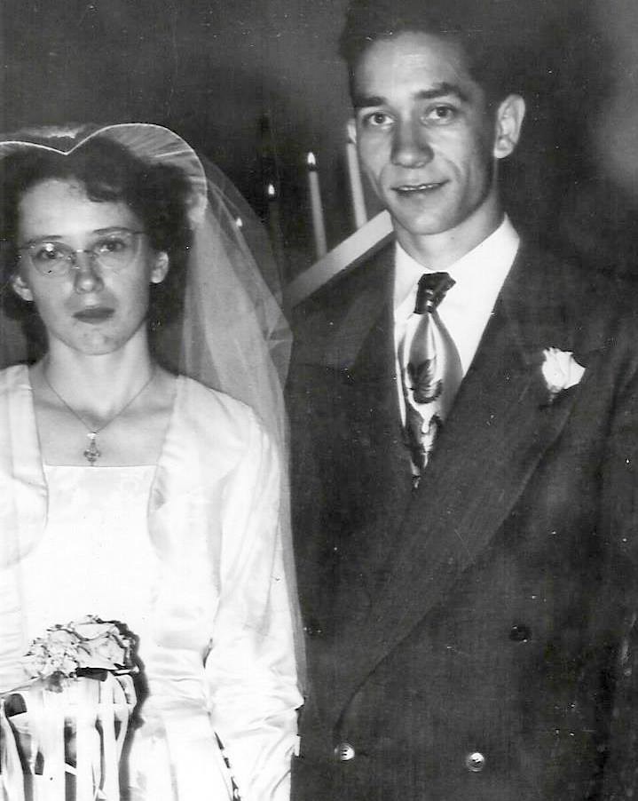 Wedding-KEEGAN Betty and Dwight 19500901