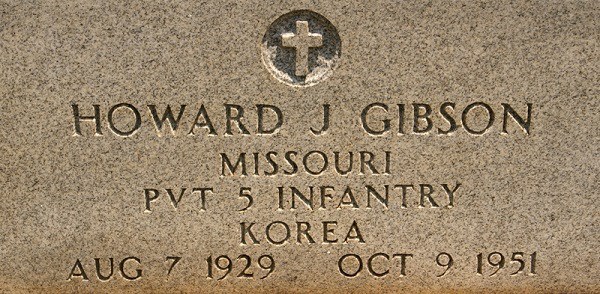 Grave-GIBSON Howard J