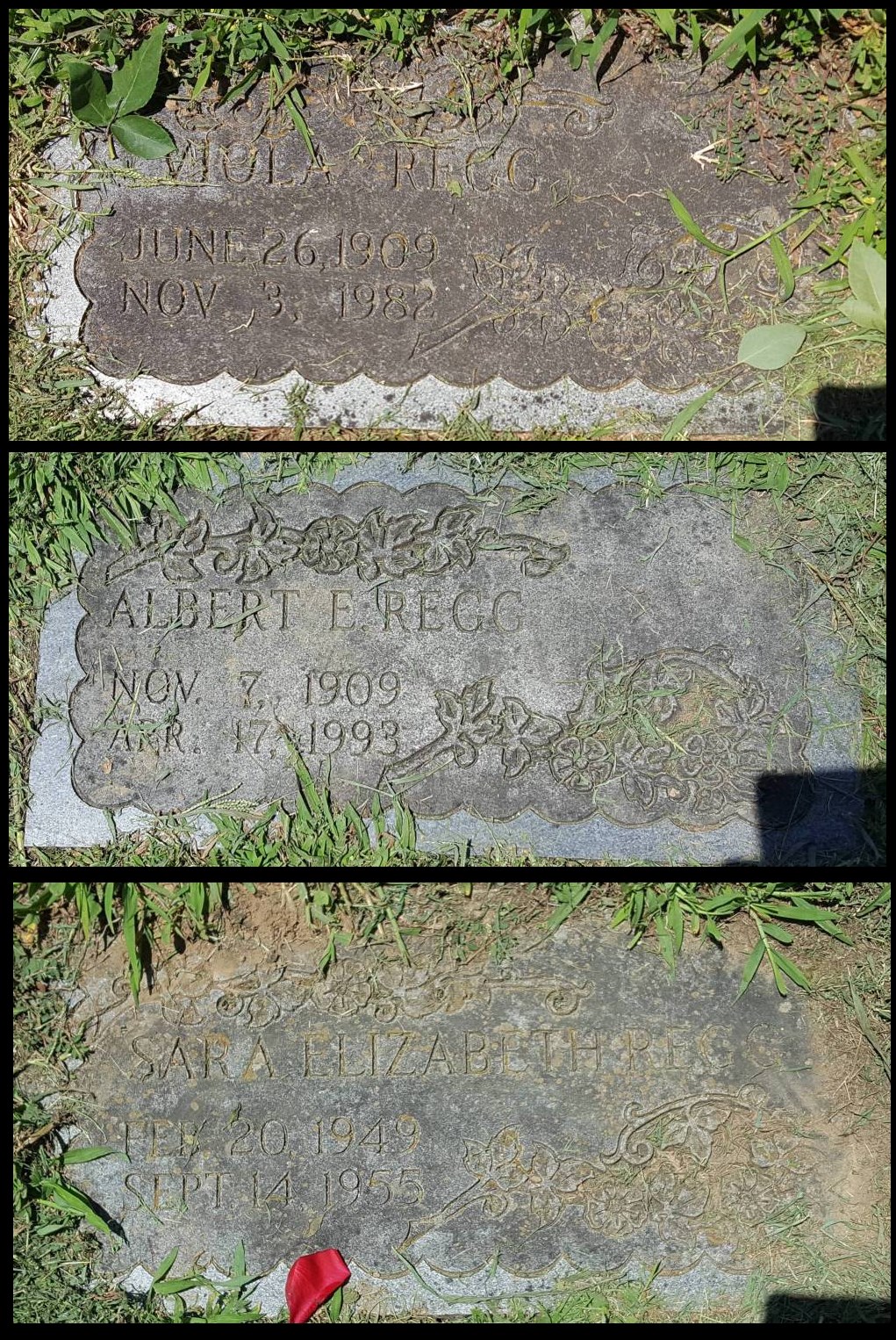 Grave-REGG Viola and Albert
