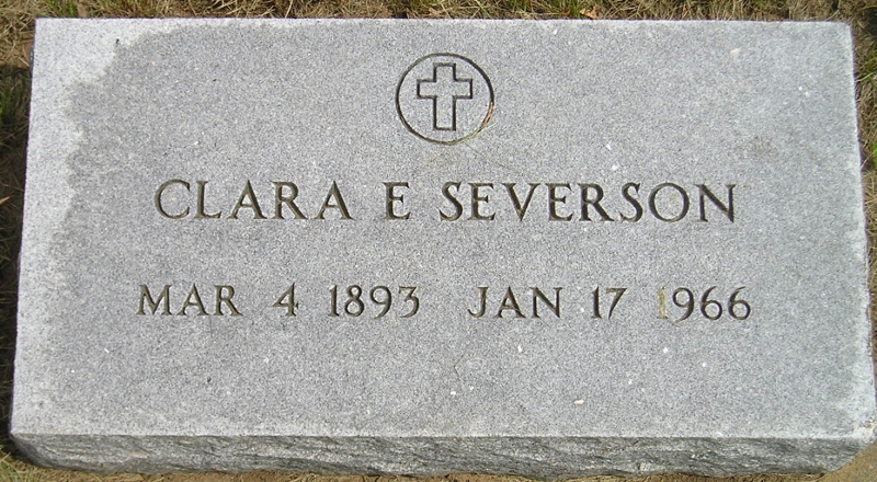 Grave-SEVERSON Clara