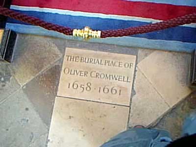 Tomb of Oliver Cromwell