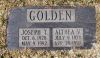 Grave-GOLDEN Althea and Joseph