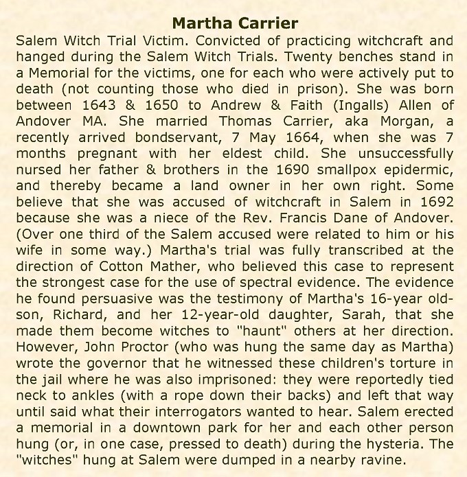 Bio-CARRIER Martha (Witchcraft)