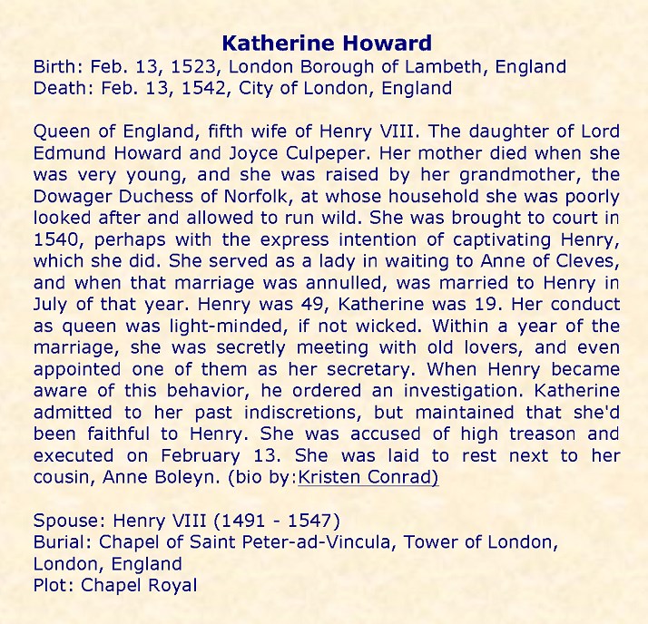 Bio-HOWARD Catherine