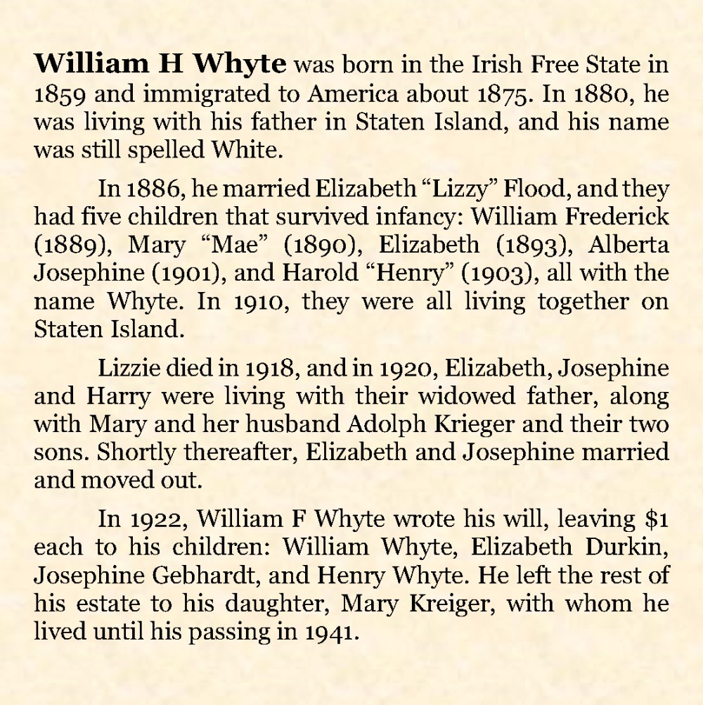 Bio-WHYTE William F