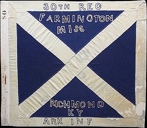 Flag-Arkansas 25th Infantry (CSA)