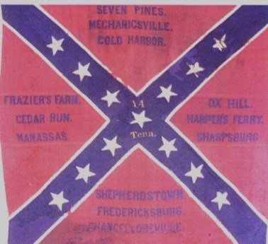 Flag-Tennessee 14th Infantry (CSA)