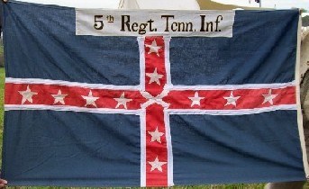 Flag-Tennessee 5th Infantry (US)