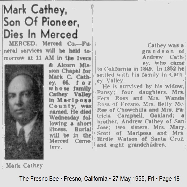 Obituary-CATHEY Mark