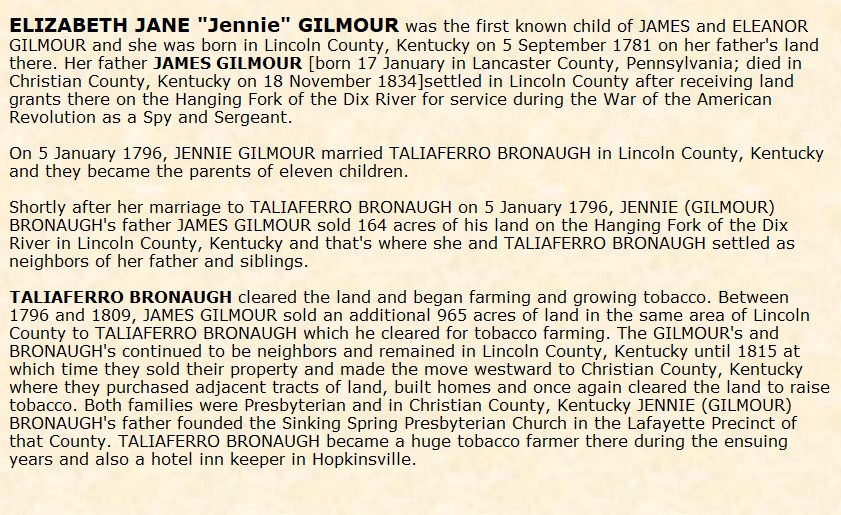 Obituary-BRONAUGH Elizabeth Jane (Gilmour) "Jennie"
