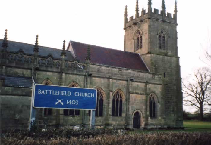 Battle of Shrewsbury - Battlefield Church