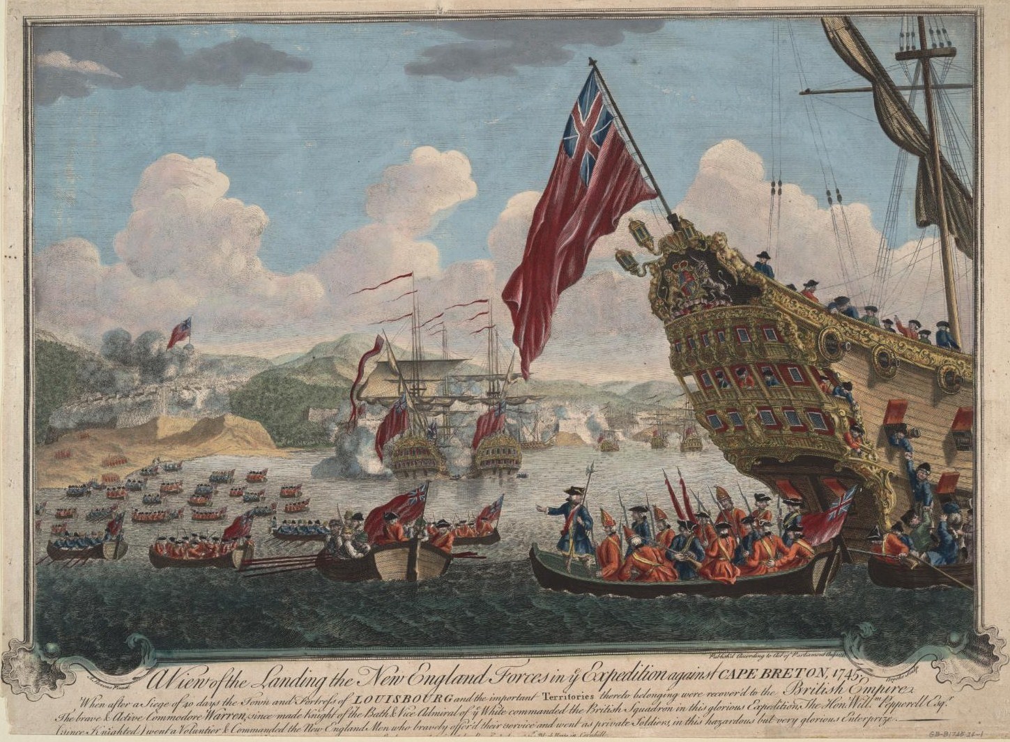 Battle-Siege of Louisbourg