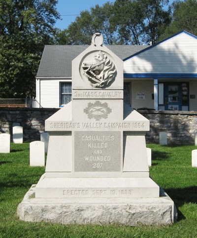 Monument-US Massachusetts 3rd Cavalry