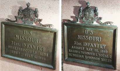 Monument-US Missouri 31st Infantry