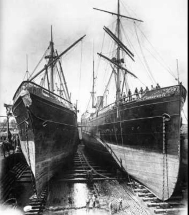 Ship Wesser 1877
