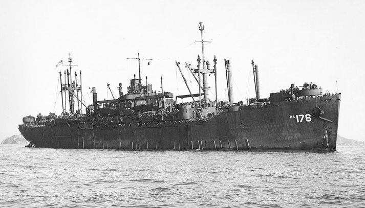 Ship-USS Kershaw (APA-176)