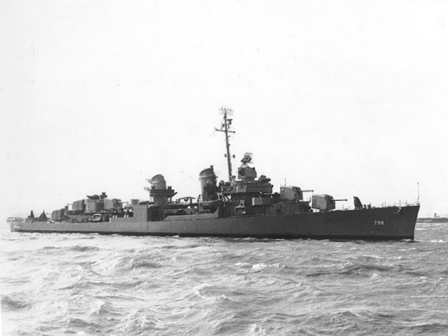 Ship-USS Monssen (DD-798)
