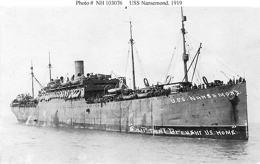 Ship-USS Nansemond (ID-1395)