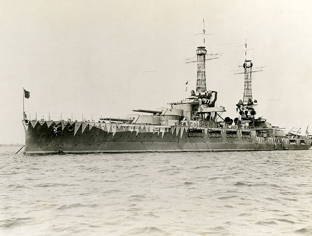 Ship-USS Oklahoma (BB-37)