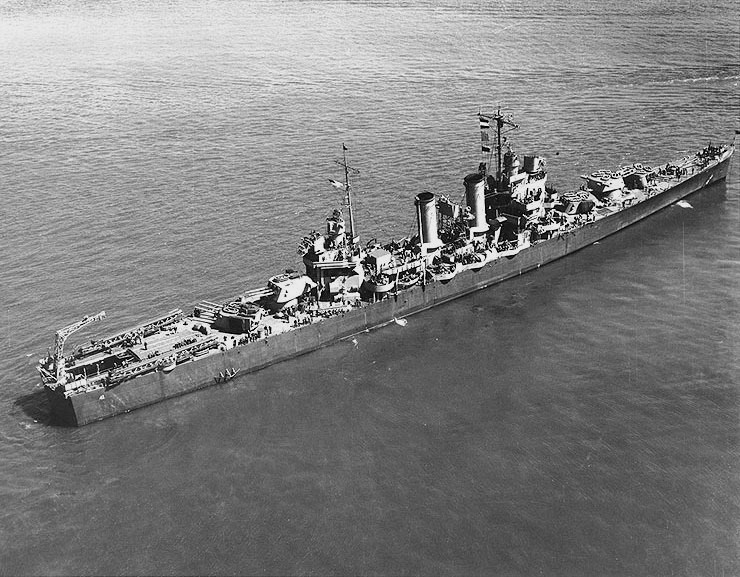 Ship-USS Philadelphia (CL-41)