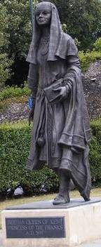 Statue of Queen Bertha of Kent